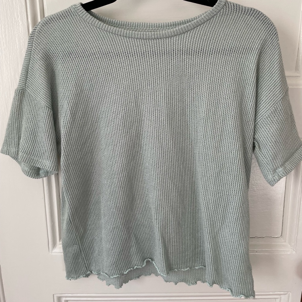 Sage green t shirt
